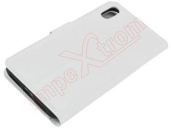 Funda tipo agenda blanca para iPhone XS Max, 6.5"